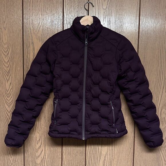 Mountain Hardwear Stretchdown Puffy Down Jacket - Plum - Picture 1 of 7